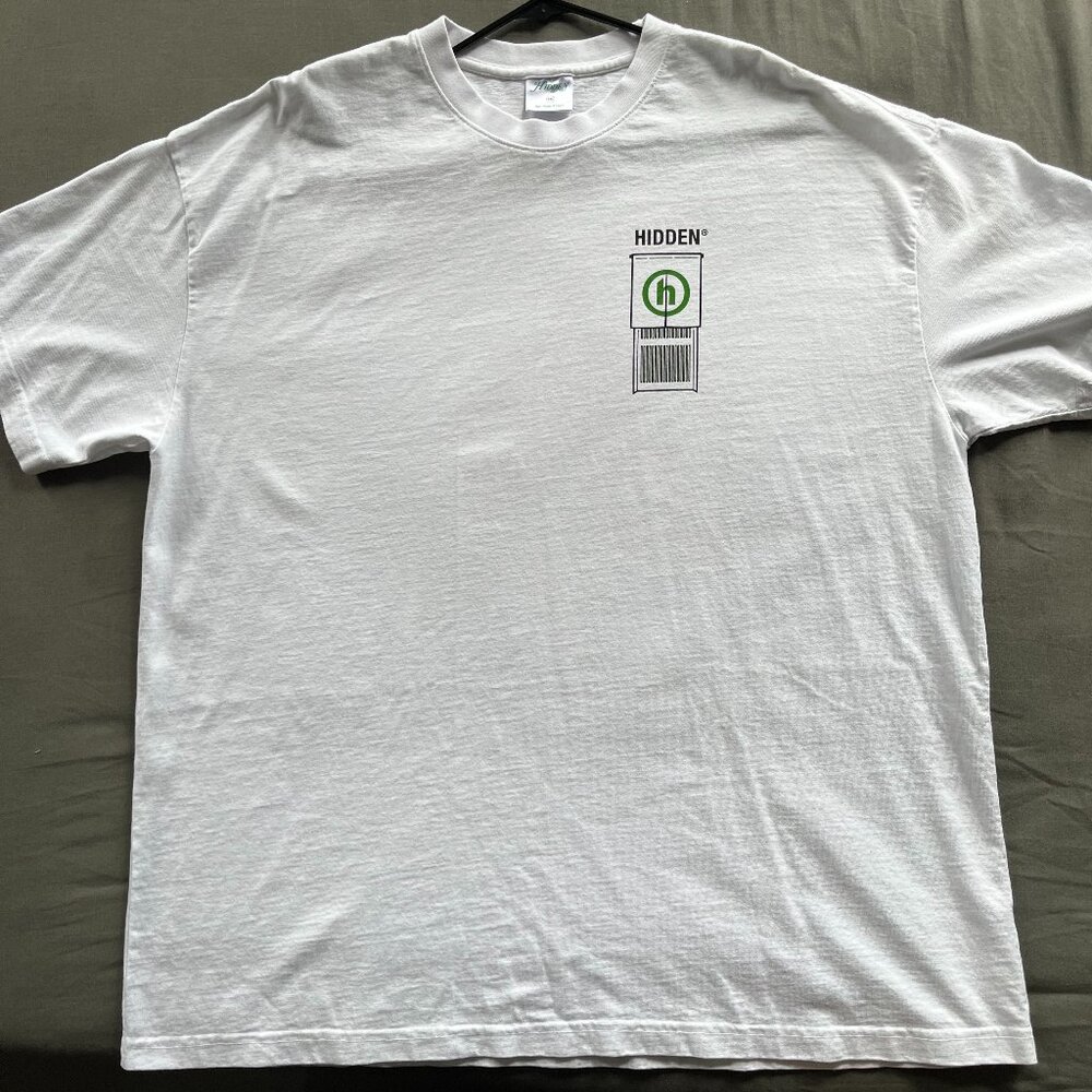 Hidden Brand Shirt White with Design
